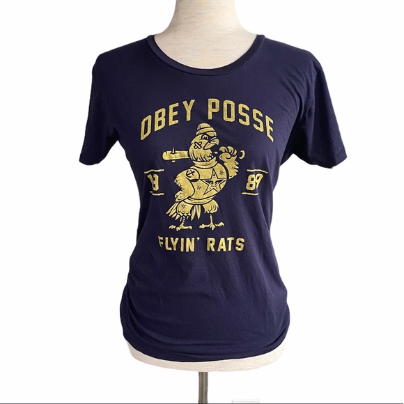 Obey Tops - OBEY Graphic T-Shirt Small